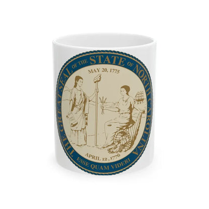 North Carolina Alternate - White Coffee Mug 11oz - Go Mug Yourself