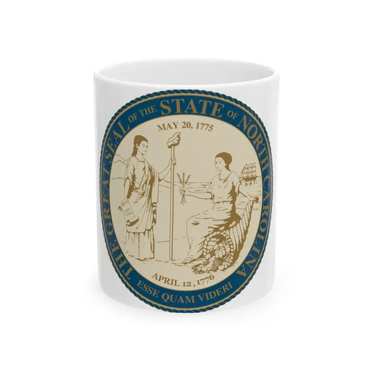 North Carolina Alternate - White Coffee Mug 11oz - Go Mug Yourself