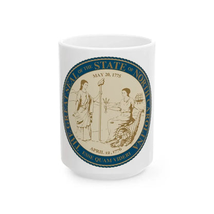 North Carolina Alternate - White Coffee Mug 15oz - Go Mug Yourself