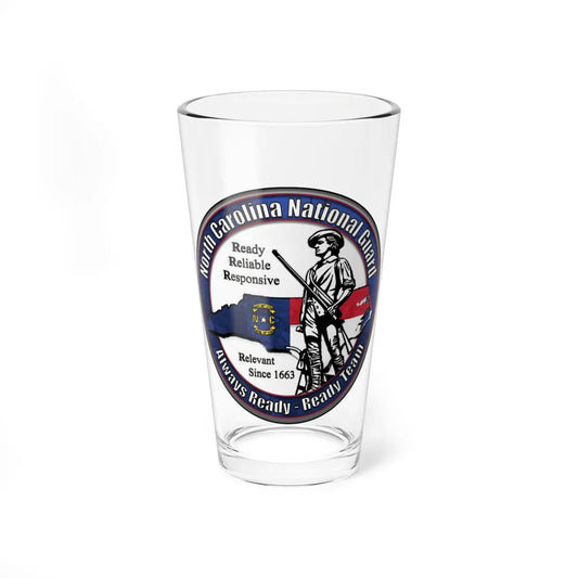 North Carolina National Guard - Pint Glass 16oz-16oz-Go Mug Yourself