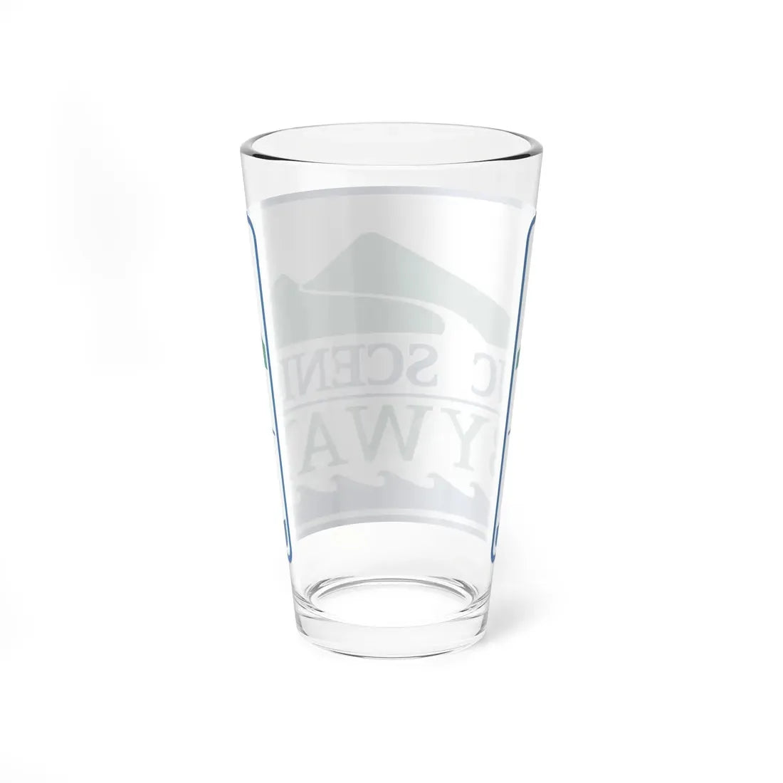 North Carolina Scenic Byway (North Carolina) (Road Sign) Pint Glass 16oz - Go Mug Yourself