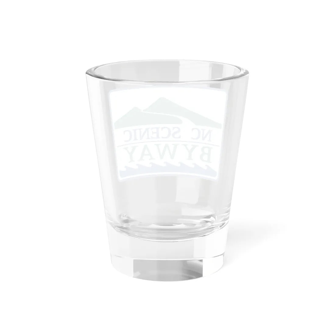 North Carolina Scenic Byway (North Carolina) (Road Sign) Shot Glass 1.5oz - Go Mug Yourself