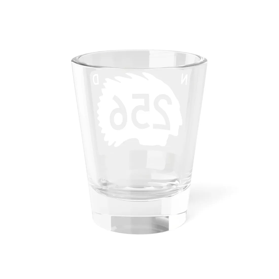 North Dakota 256 (North Dakota) (Road Sign) Shot Glass 1.5oz - Go Mug Yourself