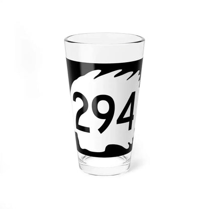 North Dakota 294 (North Dakota) (Road Sign) Pint Glass 16oz 16oz - Go Mug Yourself