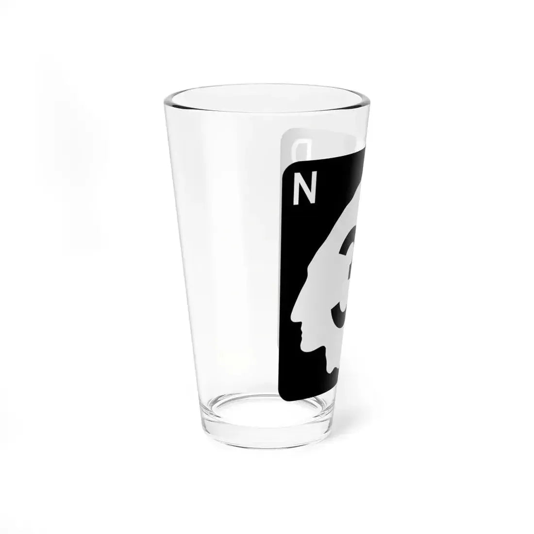North Dakota 31 (North Dakota) (Road Sign) Pint Glass 16oz - Go Mug Yourself