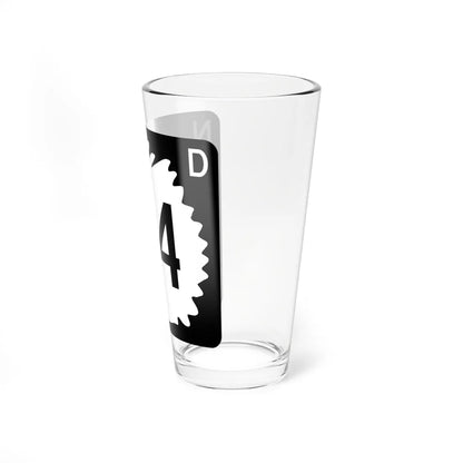 North Dakota 44 (North Dakota) (Road Sign) Pint Glss 16oz - Go Mug Yourself