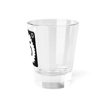North Dakota 75 (North Dakota) (Road Sign) Shot Glass 1.5oz - Go Mug Yourself