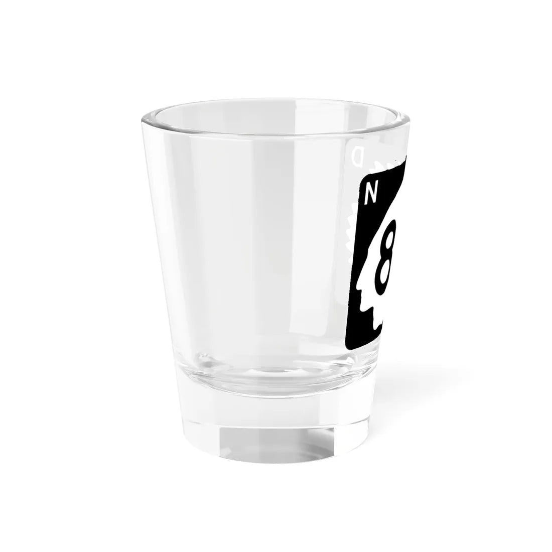 North Dakota 810 (North Dakota) (Road Sign) Shot Glass 1.5oz - Go Mug Yourself