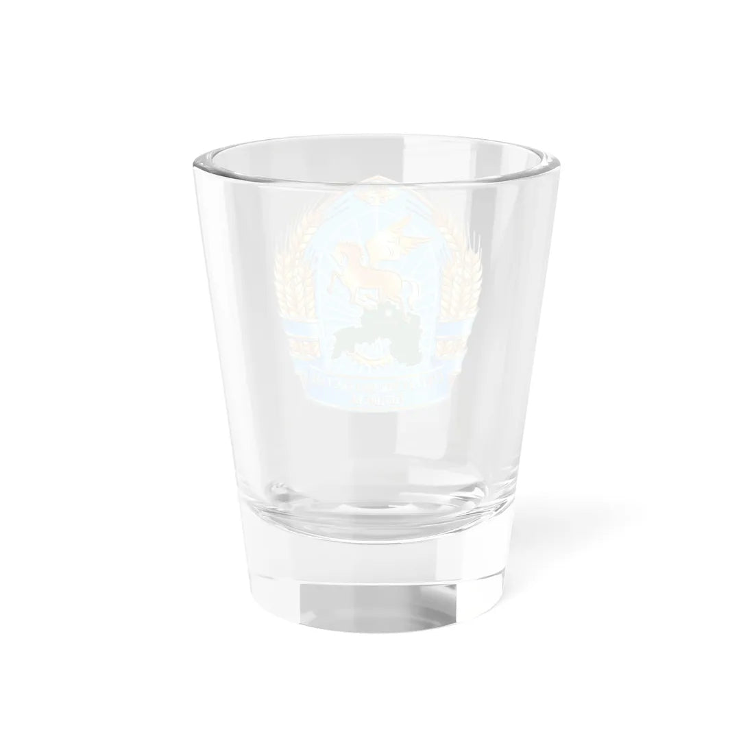 North Kazakhstan province seal (Kazakhstan) (Coat of Arms) Shot Glass 1.5oz - Go Mug Yourself