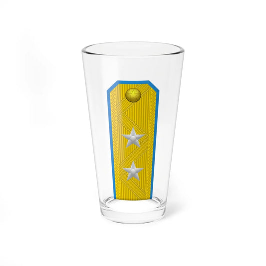 North Korea AirForce OF 7 (Korea) (Military Rank) Pint Glass 16oz 16oz - Go Mug Yourself