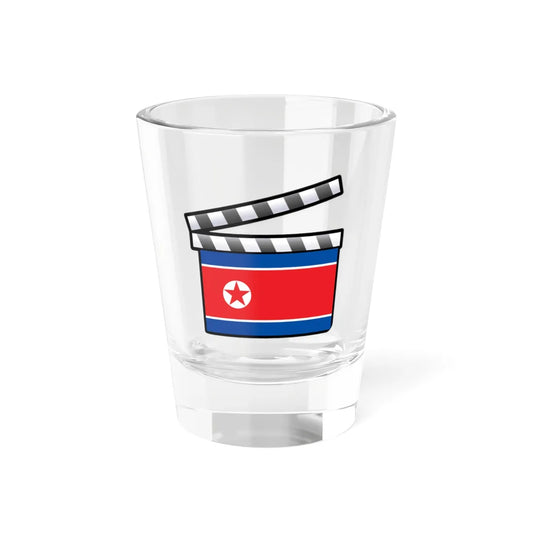 North Korea film clapperboard (Korea) Shot Glass 1.5oz 1.5oz - Go Mug Yourself