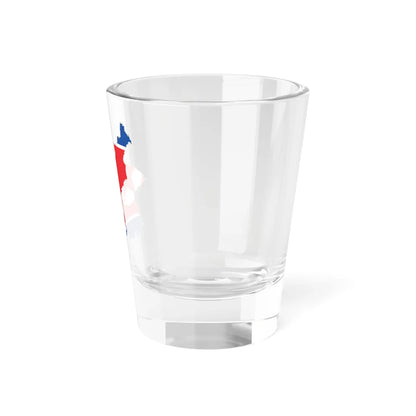 North Korea-Flagmap (Korea) Shot Glass 1.5oz - Go Mug Yourself