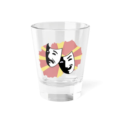 Театар во Северна Македонија (North Macedonia) Shot Glass 1.5oz 1.5oz - Go Mug Yourself