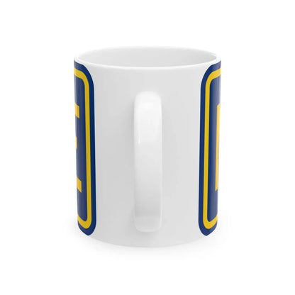North plate county es (Puerto Rico) (Road Sign) White Coffee Mug - Go Mug Yourself