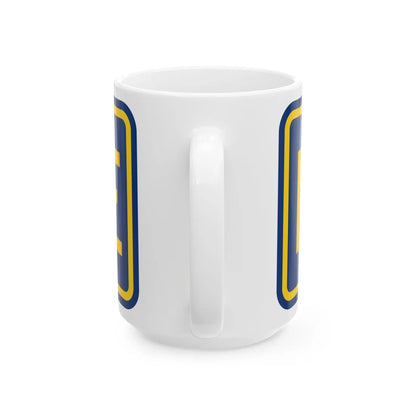 North plate county es (Puerto Rico) (Road Sign) White Coffee Mug - Go Mug Yourself
