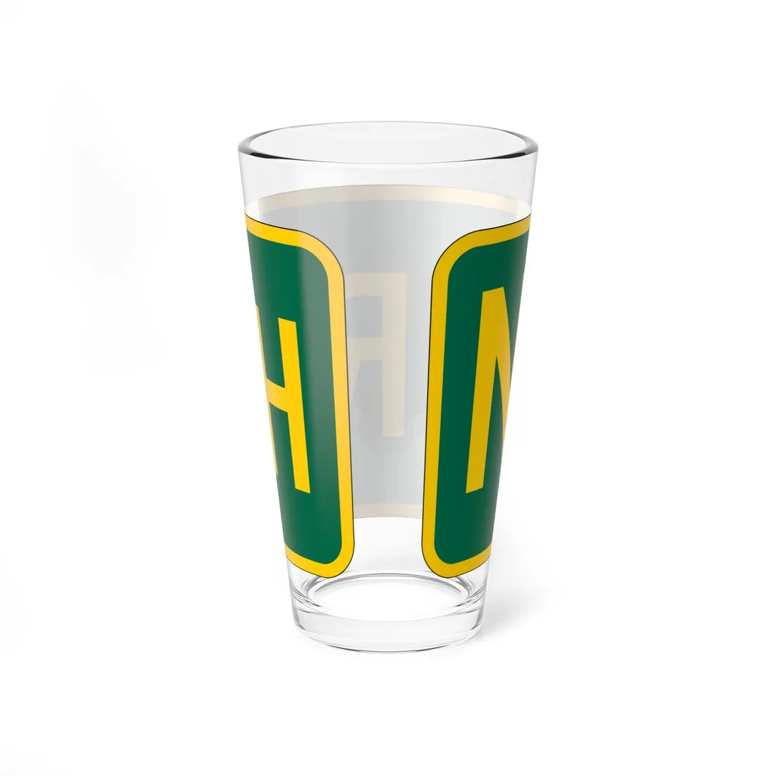 North plate GSP (New Jersey) (Road Sign) Pint Glass 16oz - Go Mug Yourself