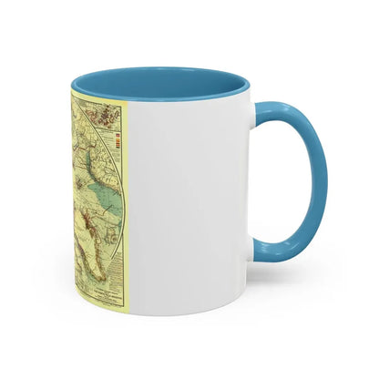 North Pole (1907) (Map) Accent Coffee Mug - Go Mug Yourself