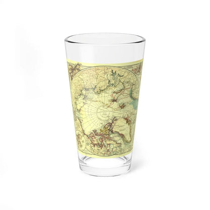 North Pole (1907) (Map) Pint Glass 16oz-16oz-Go Mug Yourself