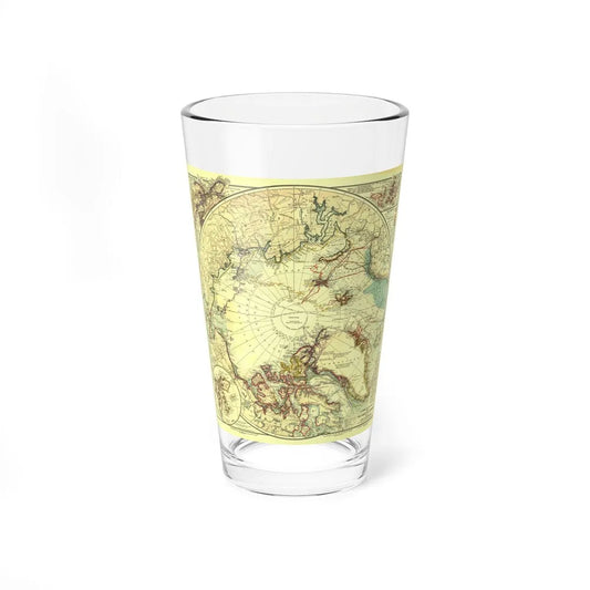 North Pole (1907) (Map) Pint Glass 16oz-16oz-Go Mug Yourself