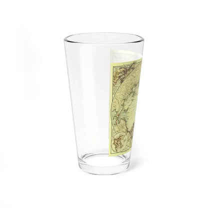 North Pole (1907) (Map) Pint Glass 16oz - Go Mug Yourself