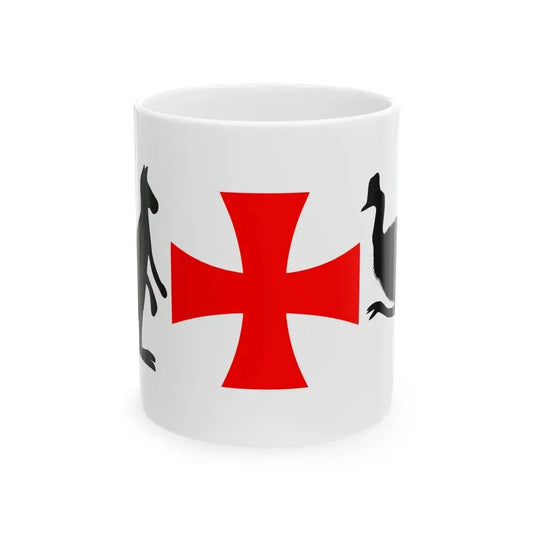 North Queensland Flag Bob Katter Proposal (Australia) White Coffee Mug 11oz - Go Mug Yourself