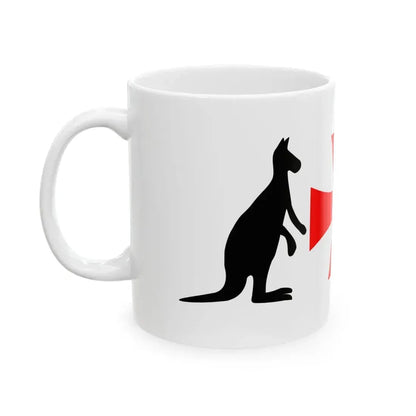 North Queensland Flag Bob Katter Proposal (Australia) White Coffee Mug - Go Mug Yourself