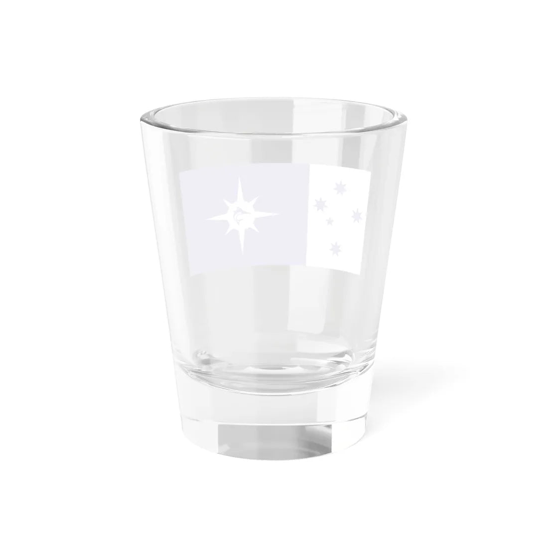 North Queensland State Flag Proposal Variant (Australia) Shot Glass 1.5oz - Go Mug Yourself
