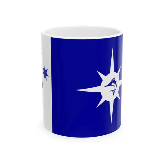 North Queensland State Flag Proposal Variant (Australia) White Coffee Mug 11oz - Go Mug Yourself