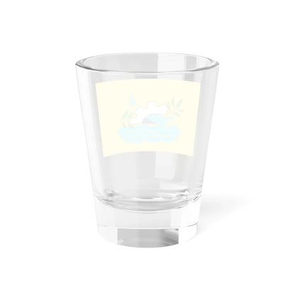 North Sinai Flag Old (Egypt) Shot Glass 1.5oz - Go Mug Yourself