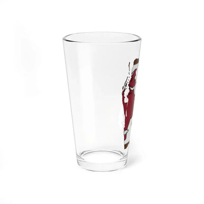 North Western Province Flag-map (Sri Lanka) Pint Glass 16oz - Go Mug Yourself
