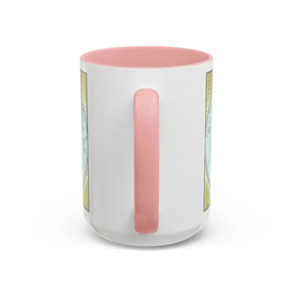 Northern and Southern Hemispheres (1943) (Map) Accent Coffee Mug - Go Mug Yourself