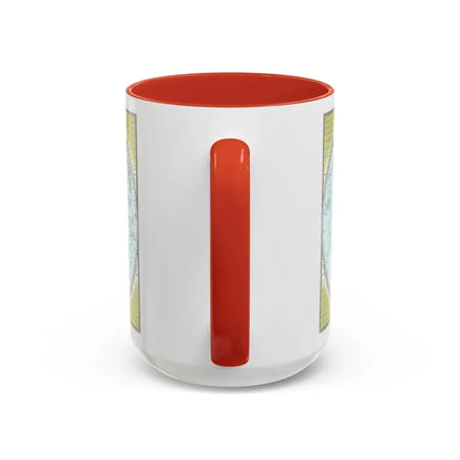 Northern and Southern Hemispheres (1943) (Map) Accent Coffee Mug - Go Mug Yourself