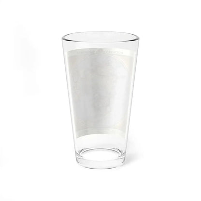 Northern Hemisphere (1946) (Map) Pint Glass 16oz - Go Mug Yourself