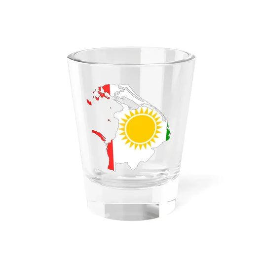 Northern Province Flag-map (Sri Lanka) Shot Glass 1.5oz 1.5oz - Go Mug Yourself