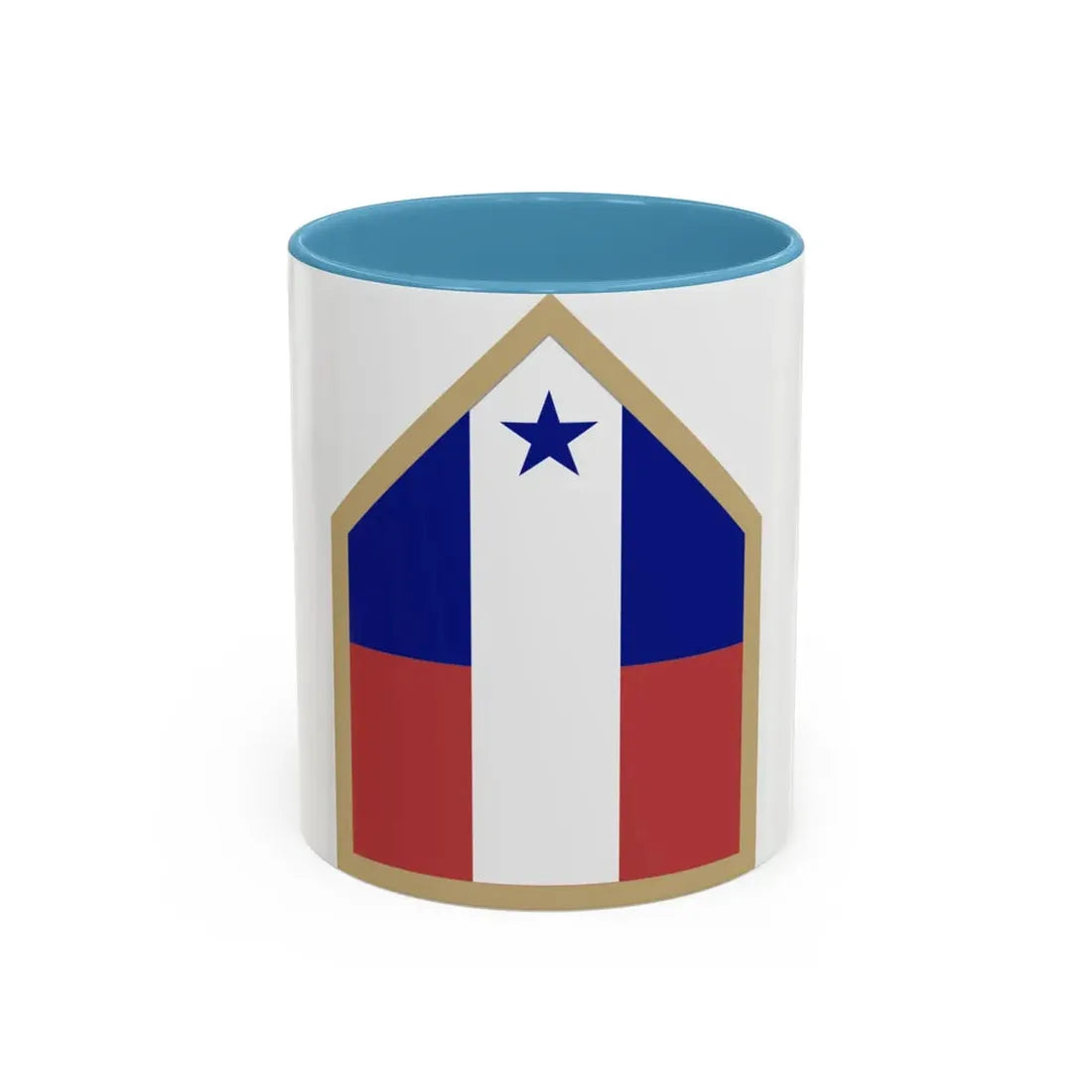 Northwest Service Command (U.S. Army) Accent Coffee Mug 11oz Light Blue - Go Mug Yourself