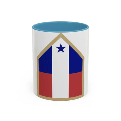 Northwest Service Command (U.S. Army) Accent Coffee Mug 11oz Light Blue - Go Mug Yourself