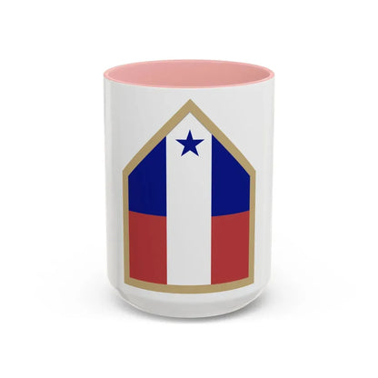 Northwest Service Command (U.S. Army) Accent Coffee Mug 15oz Pink - Go Mug Yourself