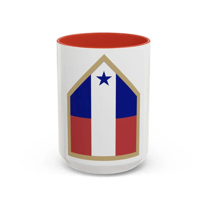 Northwest Service Command (U.S. Army) Accent Coffee Mug 15oz Red - Go Mug Yourself