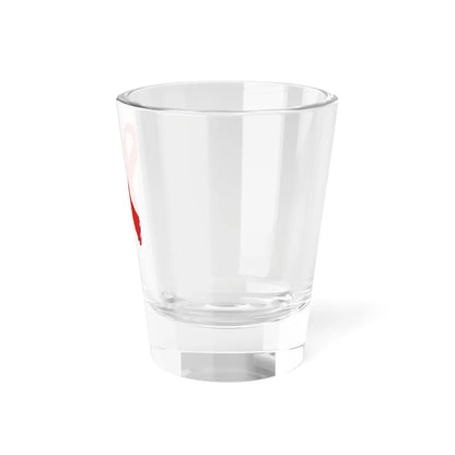 Norway and Thailand ribbon (Norway) Shot Glass 1.5oz - Go Mug Yourself