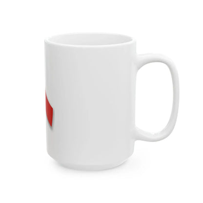 Norway and Thailand ribbon (Norway) White Coffee Mug - Go Mug Yourself