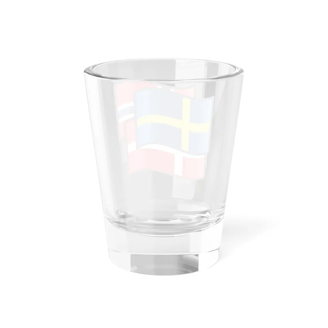 Norway-Denmark-Sweden (Denmark) Shot Glass 1.5oz - Go Mug Yourself