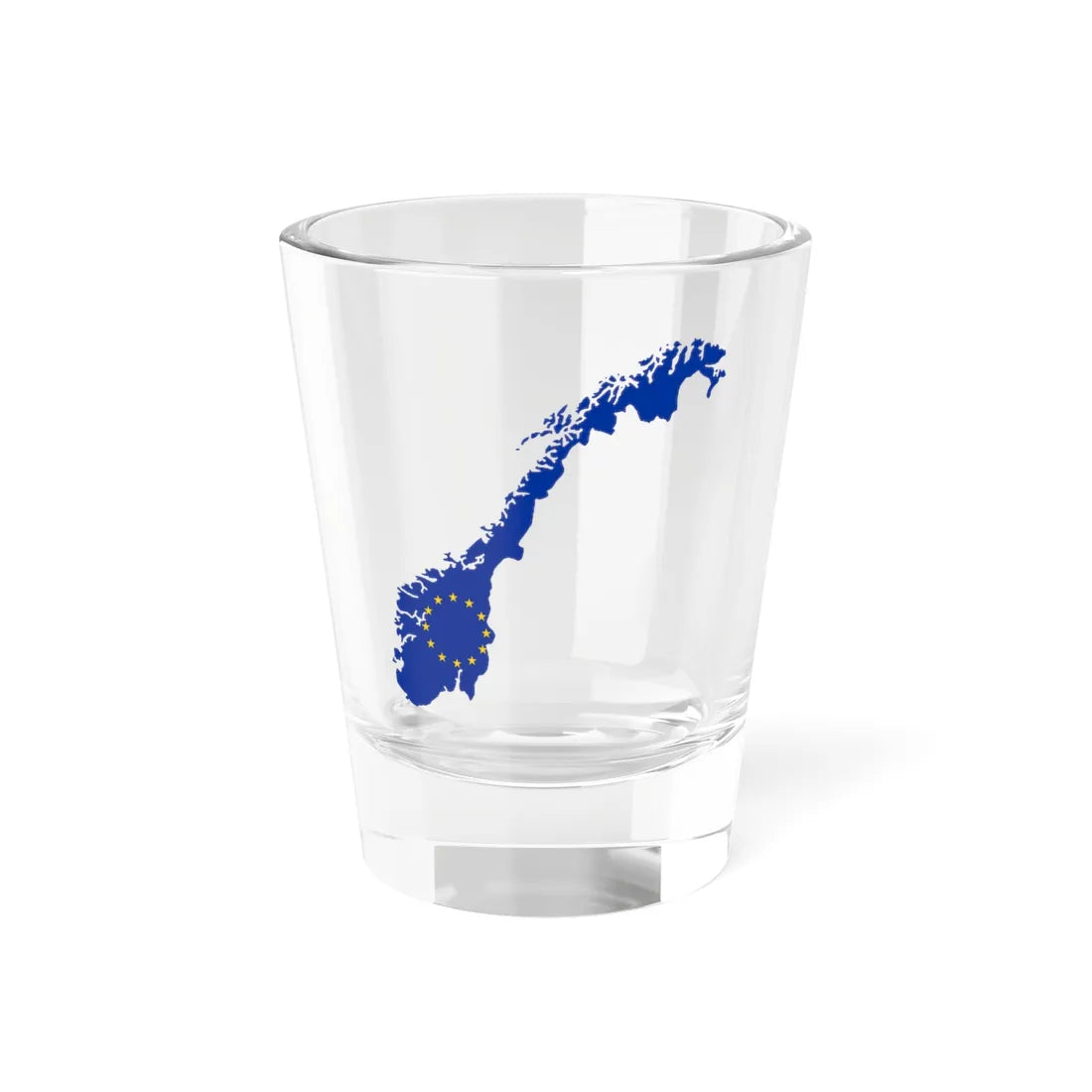 Norway EU (Norway) Shot Glass 1.5oz 1.5oz - Go Mug Yourself