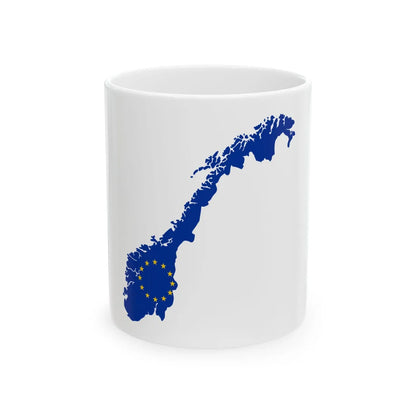 Norway EU (Norway) White Coffee Mug 11oz - Go Mug Yourself