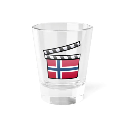 Norway film clapperboard (Norway) Shot Glass 1.5oz 1.5oz - Go Mug Yourself
