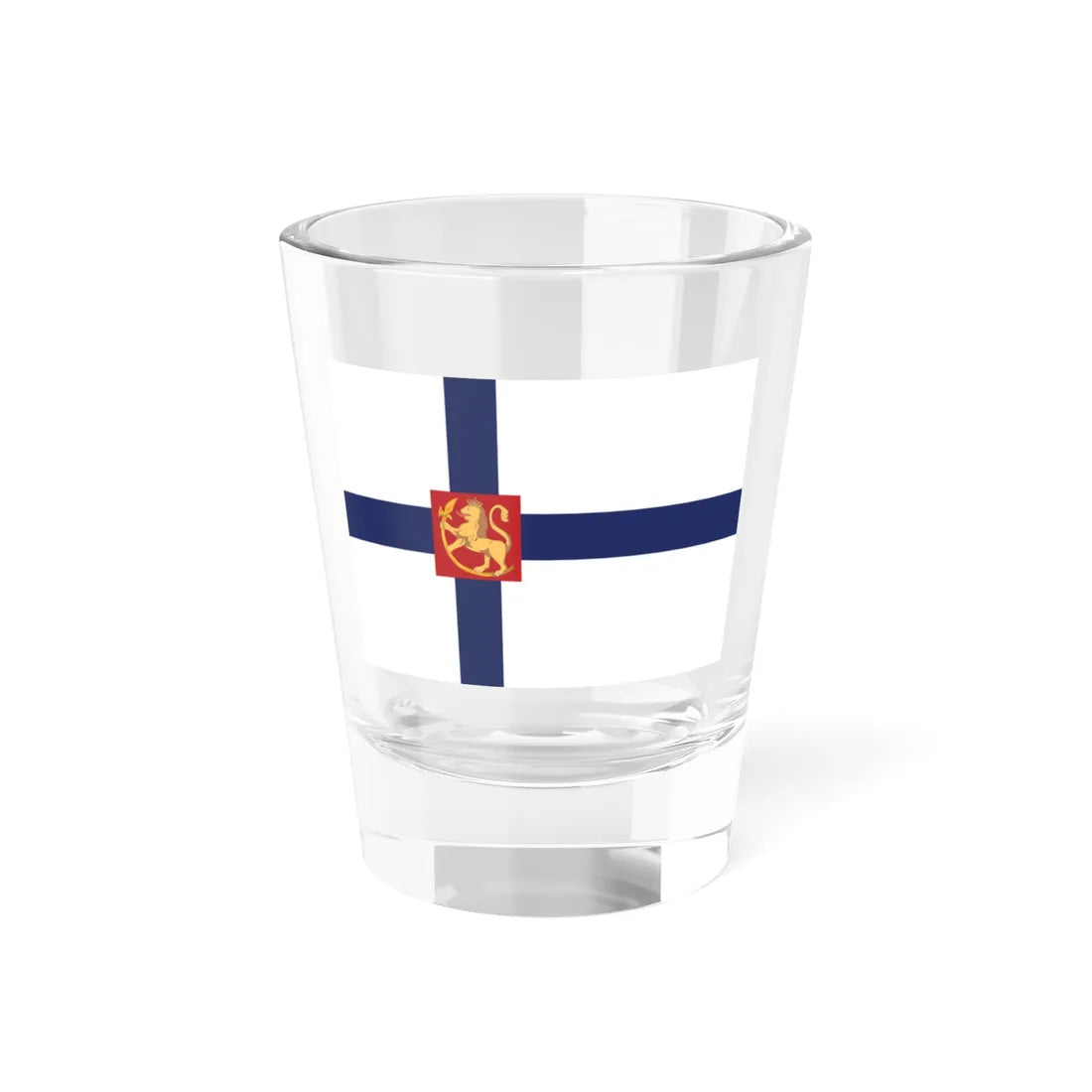 Norway flag 1821 proposal 11-C (Norway) Shot Glass 1.5oz 1.5oz - Go Mug Yourself
