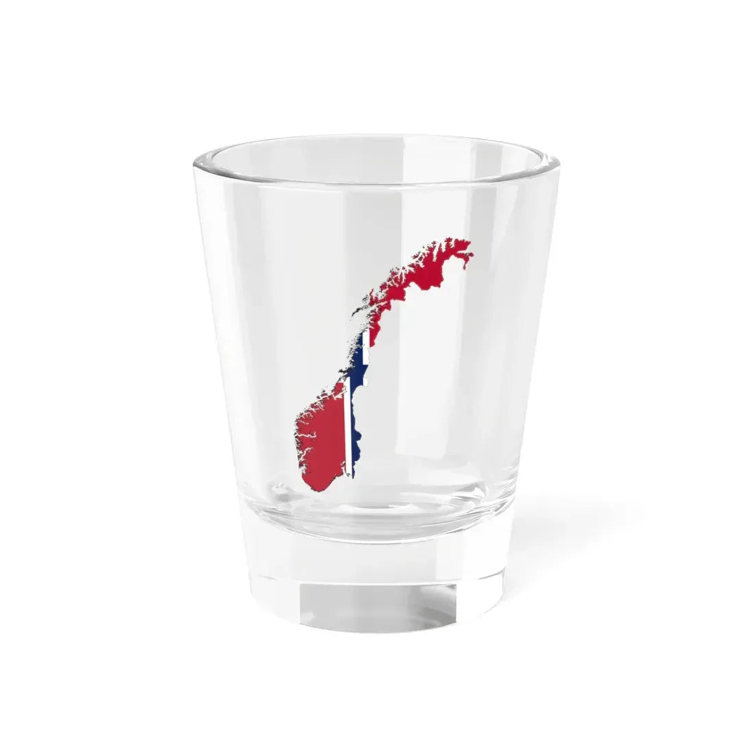 Norway-Flagmap (Norway) Shot Glass 1.5oz 1.5oz - Go Mug Yourself