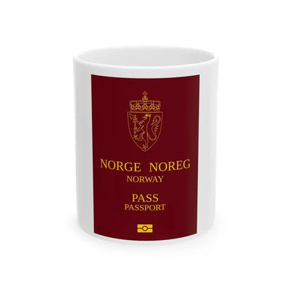 Norway Passport 1999 - White Coffee Mug 11oz - Go Mug Yourself