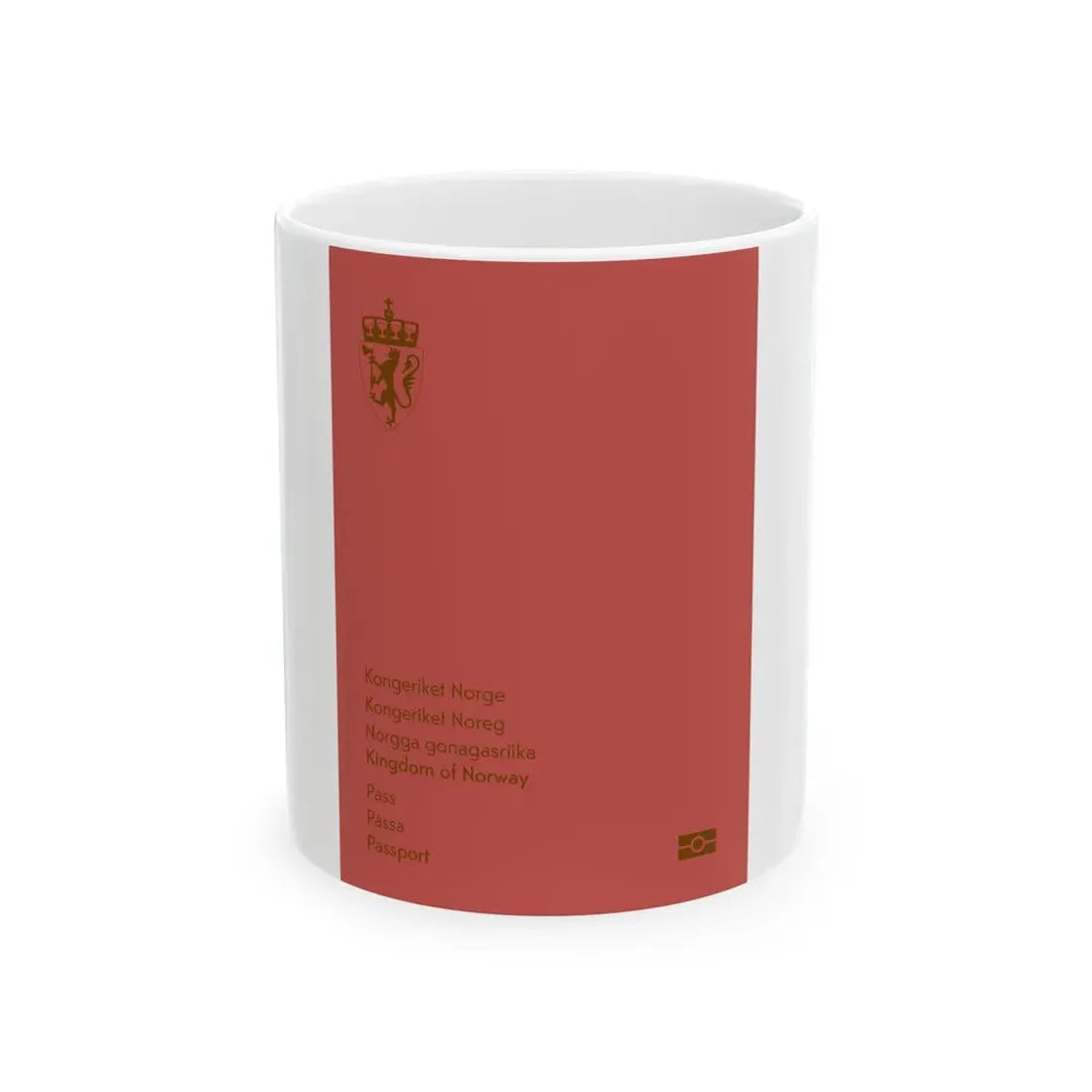 Norway Passport 2020 - White Coffee Mug 11oz - Go Mug Yourself