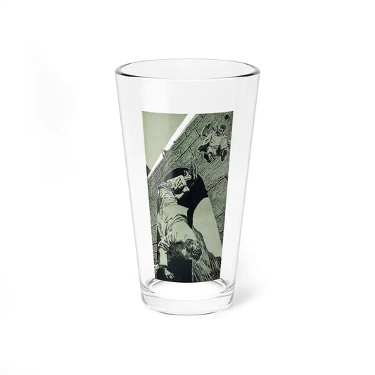 Norway Rendezvouz (1), Blue Book Magazine, April 1951 (Magazine Illustration) Pint Glass 16oz 16oz - Go Mug Yourself