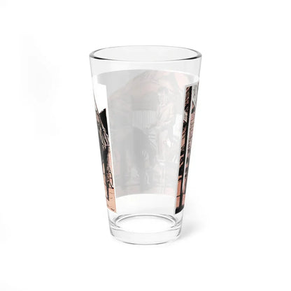 Norway Rendezvouz (2), Blue Book Magazine, April 1951 (Magazine Illustration) Pint Glass 16oz - Go Mug Yourself